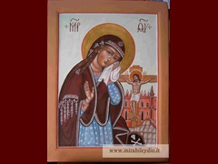 Crocifissione-Madre di Dio di Akhtyrka- 24 x 32 cm- 530€