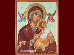 MADRE DI DIO DELLA PASSIONE-2013- 69,5x54cm  - 1500€