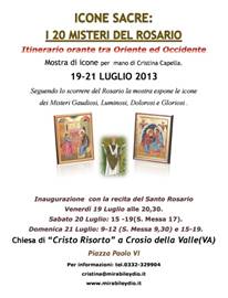 ICONE SACRE -2013 -Crosio 