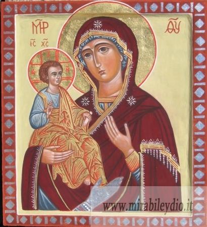 icona Madre di Dio Tricherusa
