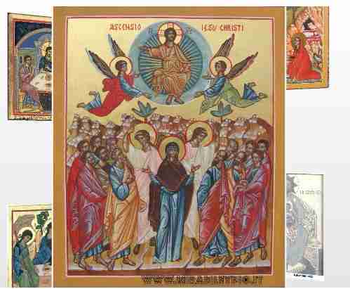 ICONE DELLE FESTE .RISURREZIONE-