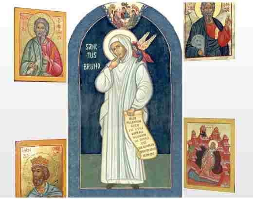 Icone dei SANTI in ordine alfabetico(A-F)