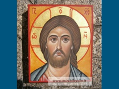 Cristo Pantocratore-2018 -11x 9 cm- 200 €