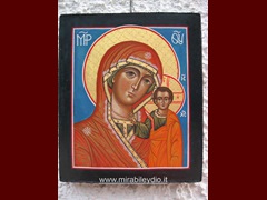 Madre di Dio di Kazan  -2010-17,3x 20,5 cm- 300€       