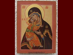 Madre di Dio di Vladimir- 2010- 26x34- 470€