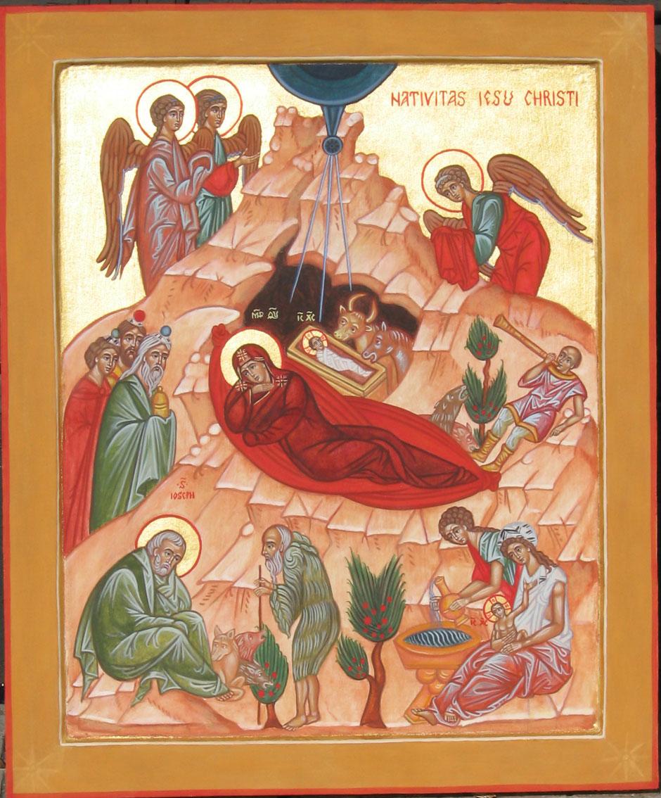 Natività di N.S.G.Cristo 35,5x42,5 cm -960 € 